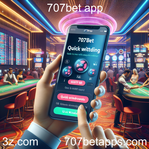 Descubra a Emoção dos Saques Rápidos no 707bet App